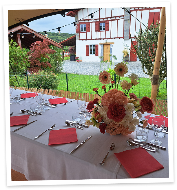 Traiteur entreprise Bayonne Mendi Berdea